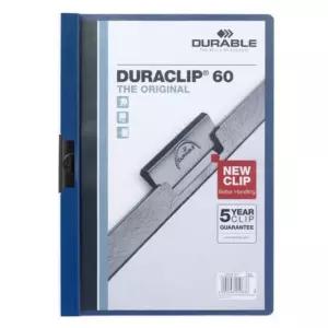 독일 사무 A4 고급 서류철 파일철 서류 문서 60매 군청 펀치리스 크립 파일 클립 화일 정리 홀더 보관 듀라