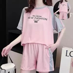 추리닝상하세트 나그랑티 반바지 셋트 LEA-B555