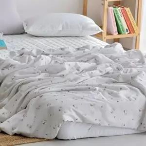 고품질 토끼 냉감 이불 S(싱글) 그레이 150 x 200 오크나무자리 청대나무자리 마작자리 마작 침구 WFIVEPC