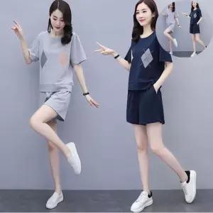 여름패션 여름 투피스 코디 외출복 반팔세트 데일리룩