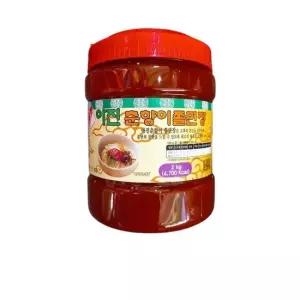 식자재 춘향이 쫄면장 2Kg x1개 쫄면장 쫄면양념장 쫄면비빔장 액상소스 식자재 식자재용품
