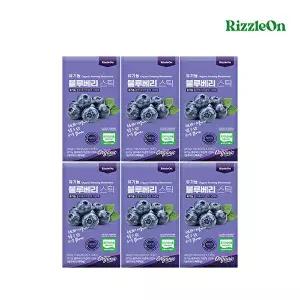 [리즐온]유기농 블루베리 착즙 스틱 6박스