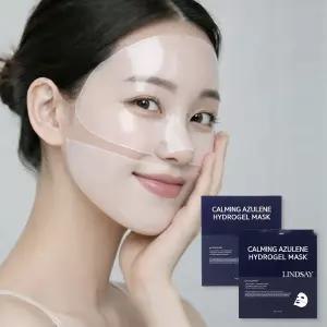 린제이 하이드로겔 1일1팩 마데카 아줄렌 수분 카밍 겔 마스크팩 4개입