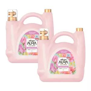 샤프란 아우라 5.5L 대용량 섬유유연제 윌유메리미 X 2개 {QHJ}