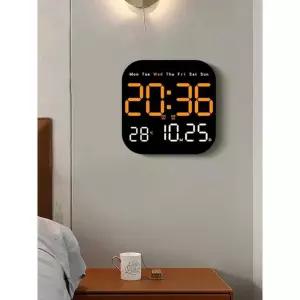 LED벽시계 건전지 디지털 조명 시계 사무실 LED 무소음 선물용