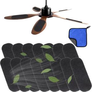 알로로 천장 선풍기 필터 무향 활성 코코넛 쉘 카본 공기 이지스틱 유니버설 핏 더 신선하고 깨끗한 제공