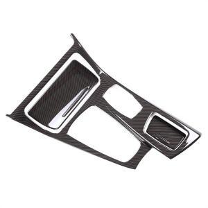 BMW 5 시리즈 F10 2011-2017 LHD 센터 콘솔 기어 시프트 패널 커버 트림 인테리어 부품 (ABS 카본 파이버)