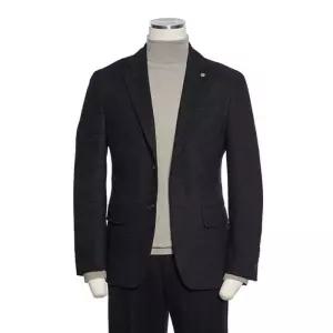 매장정품 renoma FW (한정수량) 블랙 울혼방 고퀄리티 캐주얼 콤비자켓 RQLMBJ59ANW 1030979