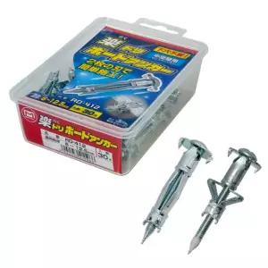 마벨 무타공 낙하산 앙카 RD-412 30개입 케이스포함 석고보드 천장피스 일반합판용