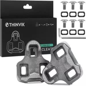 Thinvik 자전거는 룩 키오 그립 로드 바이크는 미끄럼 방지 고무 데진 실내 및 실외 자전거를 위한 세트 -