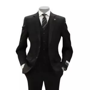 본 F/W 캐시미어 혼용 클래식 블랙 남성 정장 (BN3FJA020BK) 381489