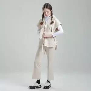 [하프클럽/]킹덤 후드판초 부츠컷 팬츠 셋업