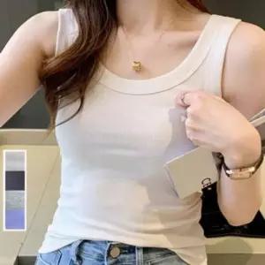여름티셔츠 이너용 인기 사계절 기본 디자인 감성 민소매 골지 여