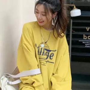 팔 티 기모 셔츠 클래식 예쁜 오버핏 맨투맨 여자맨투맨티