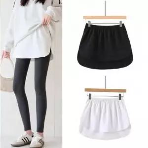 레이어드티 페이크 레이어드티 데일리 스커트 이너웨어 클래식 맨