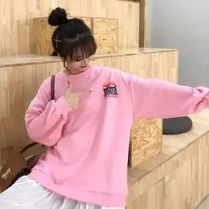 꾸안꾸 데일리룩 봄코디 그래픽 맨투맨 티셔츠