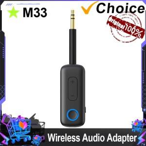 VIKEFON 2-in-1 차량용 AUX 무선 오디오 어댑터 블루투스 5.4 송수신기 TV