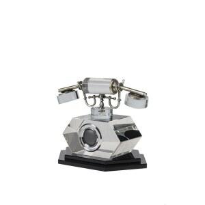 투명 전화기 엔틱 장식품 용품 십자가 클레식 투명오브제