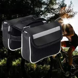 안장가방 자전거 새들백 더블 수납 라이딩 반사