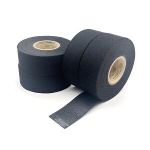 폭9mm19mm25mm32mm 15meter 배선 하네스 플란넬 테이프 내열성 소음 감소 방음 검정색 접착