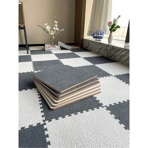 매트 퍼즐 단모 물세탁 체크무늬 1장 안전매트 블록 먼지없는