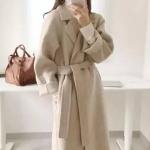 [하프클럽/셀러허브_여성트랜드패션]여자 여성 롱 코트 모직 겨울 가을