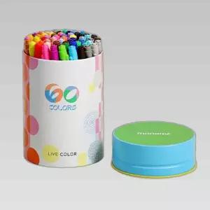 모나미 뉴 라이브칼라 60색 칼라세트