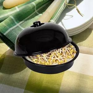 [콩심팥심]기르기 원형 재배기 블랙 새싹 콩나물 키우기