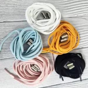 고무 신발끈 고정 매듭없는 스판 운동화끈