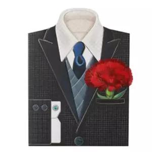 아름다운 사람 어버이날 꽃중년 카네이션 카드 tfZ4+2AkI