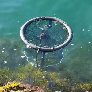 접이식 낚시 바다부력망 대형어종 반달 그물 어어망 어항관리 물고기 도구 고기 보관 부력