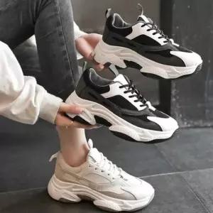 여성 키높이 통굽 스니커즈 패션 워킹화 편한 신발 워킹화 여자신발 어글리슈즈