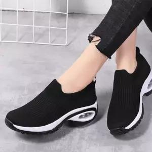 여성용 걷기 운동화 에어 슬립온 여자 런닝화 여성키높이슬립온 슬립온 워킹화