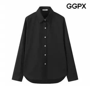 [AK수원점]  베이직 컬러 루즈핏 셔츠 (GQ1SH022F)