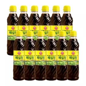 매실청 660g 12개올리고당 물엿 매실 요리매 가정용매 조미료 소스