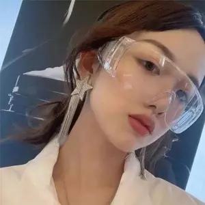 [하프클럽/]안전 투명 추천 보안경 라이딩 꾸안꾸 전면 마스크 안