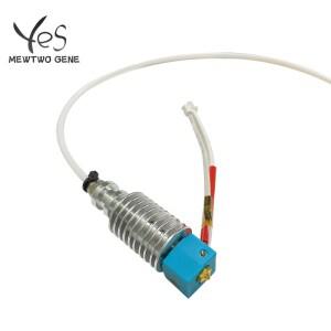 I3 MegaSX Chiron Vyper Hotend 40W 압출기 열 블록 Kobra Max 3D 프린터 부품 0.4mm 핫 엔드 키트