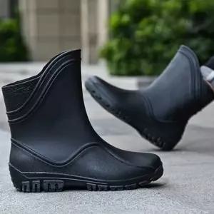 남성 겨울 캠핑 장화 레인부츠 낚시 남자 방수 신발 캠핑신발 농사 레인부츠 아웃도어화