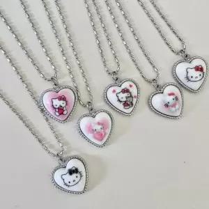 고양이 캐릭터 귀여운 써지컬 목걸이 알러지 방지 데일리 남녀 공용 우정