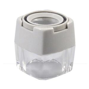 8X 실린더 식별 서예 및 그림 골동품 데스크탑 시각 돋보기 조정 가능한 초점 아이 마스크