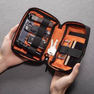 EDC 미드 오거나이저 파우치 데일리 캐리 케이블 키트 전술 가방