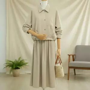 [하프클럽/셀러허브_여성트랜드패션]여성 심플 데일리 오피스 자켓 소재 간