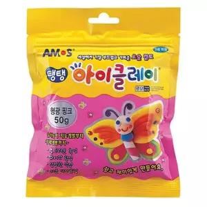 TBZ 아모스)2500탱탱아이클레이(50g 형광핑크)