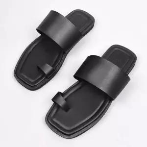 남성 사각 스퀘어 슬리퍼 입실 용실 실내 쪼리