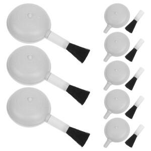 OSALADI 8개 렌즈 청소 브러시 세트카메라 먼지 제거용 미니 소형 공기 송풍기 포함 s 화이트