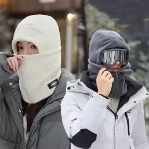 남성 겨울 아웃도어 히터 워머 후드 넥워머