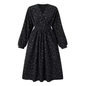 [미니멈에브리데이][미니멈 에브리데이]골덴 플라워 랩 스타일 끈 플레어