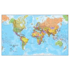 지도 국제 거대 세계 - 메가맵 오브 더 월드 46 x 80 완전 적층 2025 업데이트