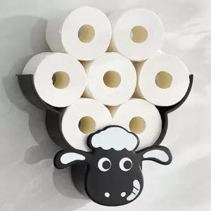 양모양 티슈 홀더 휴지 보관 거치대 화장실 주방 냅킨홀더 냅킨꽂이 냅킨케이스 냅킨꽂이로즈골드