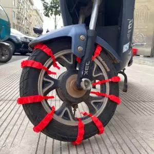 일회용체인 케이블타이체인 타이어체인 오토바이 케이블타이식 일회용 1P 체인 일회용오토바이 일회용오토